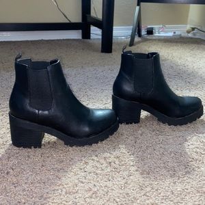 Black Heeled Booties